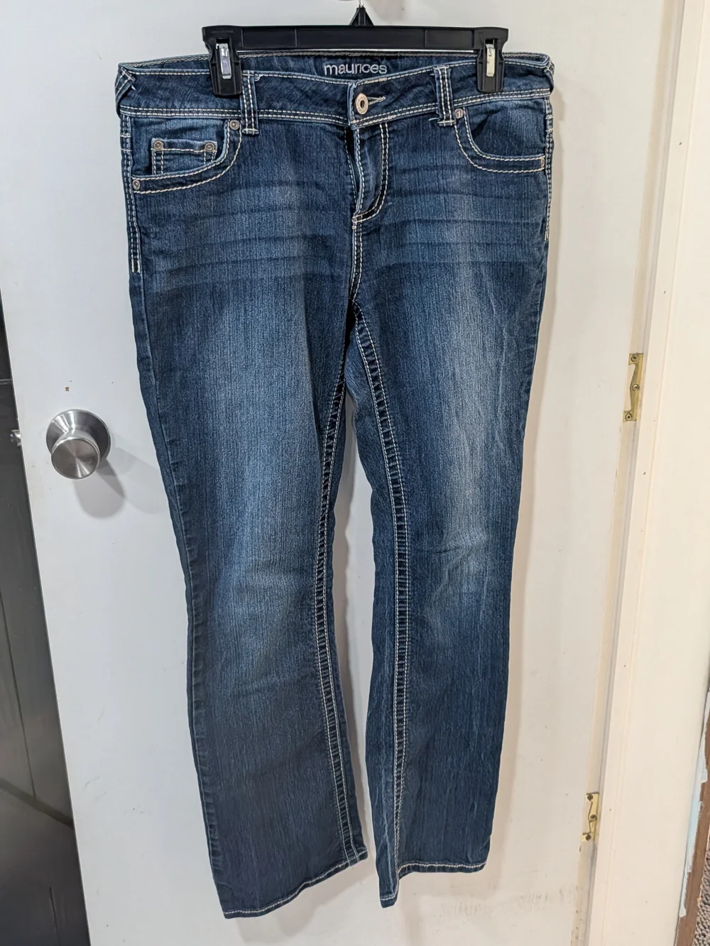 Maurices Dark Blue Bootcut Jeans